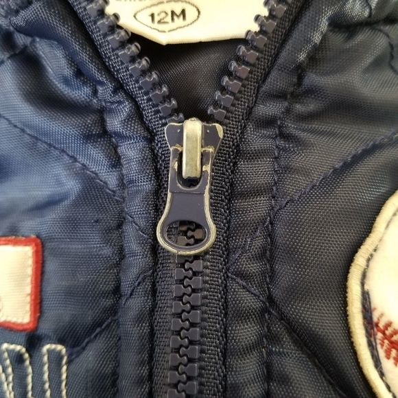 Vintage CCM Baseball 👶12M Varsity Bomber Jacket - Picture 10 of 10